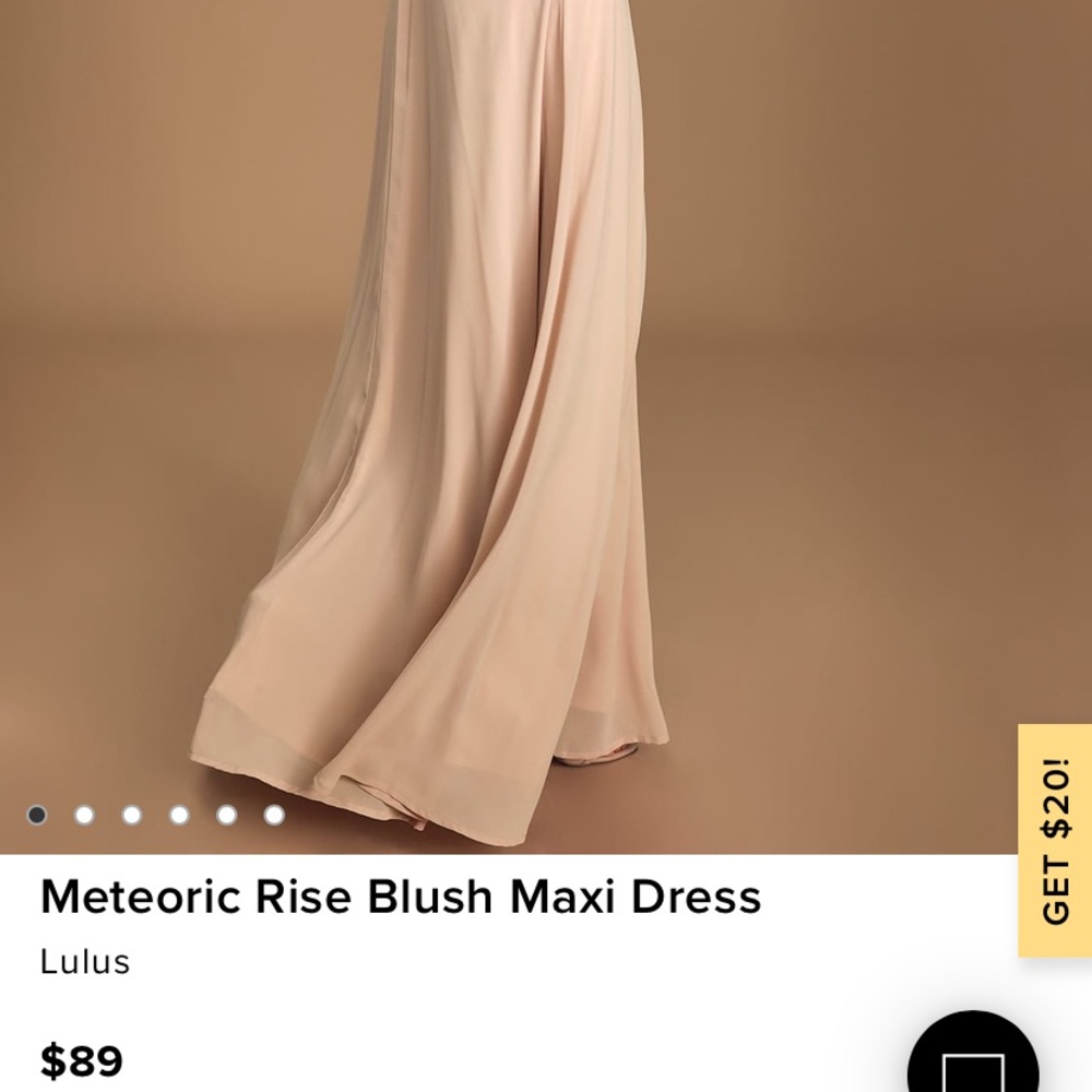 NWT!! Lush formal dress - Picture 3 of 9